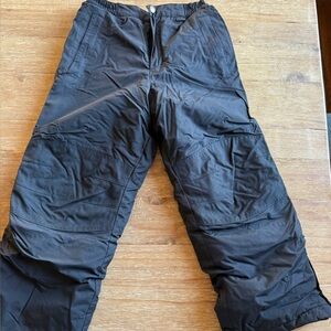 Lands' End Kids Black Squall Pants